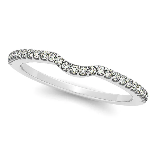 Ladies enduring classic wedding rings -Diamond Wedding Ring