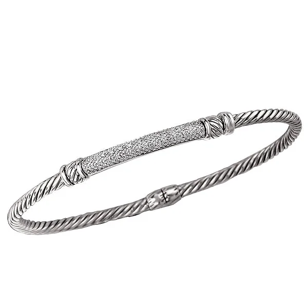 mixed metal bracelets for women -Ladies Fashion Diamond Bracelet