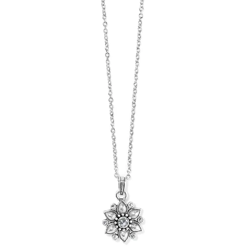 Ladies Necklaces with Blue Sapphire-Brighton : Cora Necklace in Silver