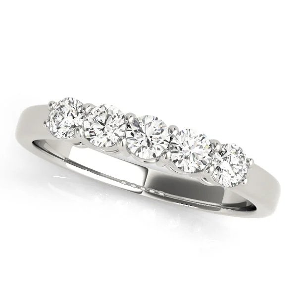 Ladies lightweight titanium wedding rings -Diamond Wedding Ring