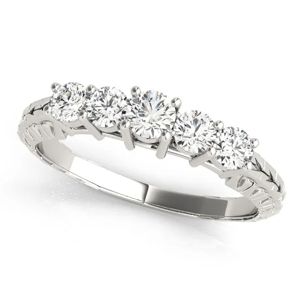 Ladies eye-catching bold wedding rings -Diamond Wedding Ring