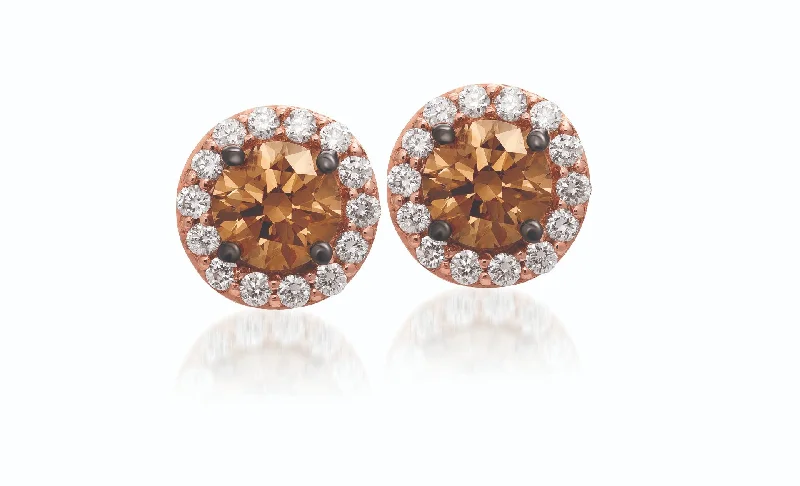 Ladies tiny sparkle earrings -Le Vian Chocolatier® Diamonds Earrings WJBO 5