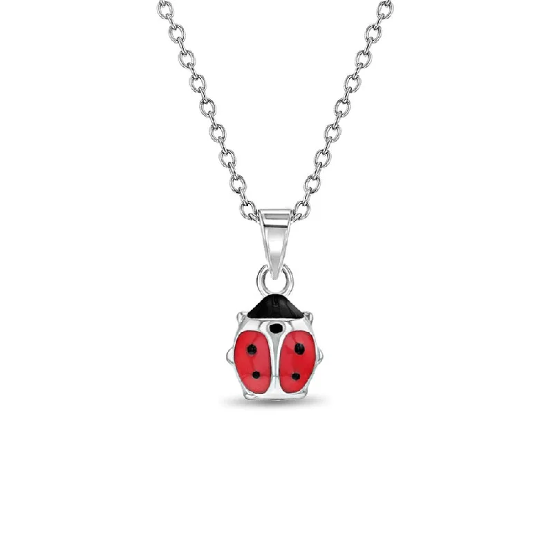 Ladies Necklaces with Leaf Shine-In Season Jewelry : My Lady Bug Children's Necklace