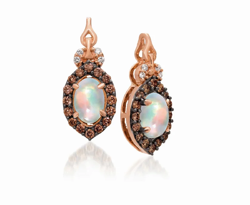 Ladies dazzling party earrings -Le Vian Opal Chocolatier® Earrings SUNRISE TQQM 6