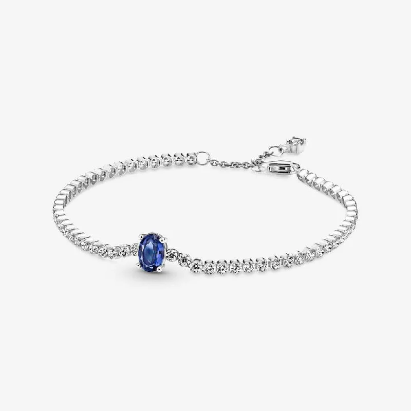 ladies beaded bracelets with patterns -PANDORA : Sparkling Pavé Tennis Bracelet