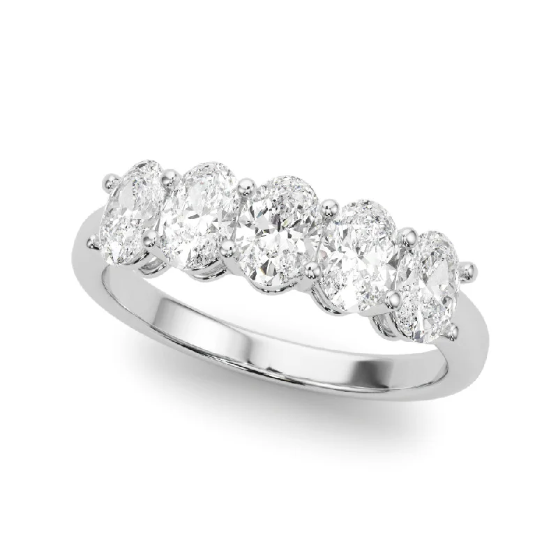 Ladies wedding day party rings -Fancy Shape Diamond Wedding Ring