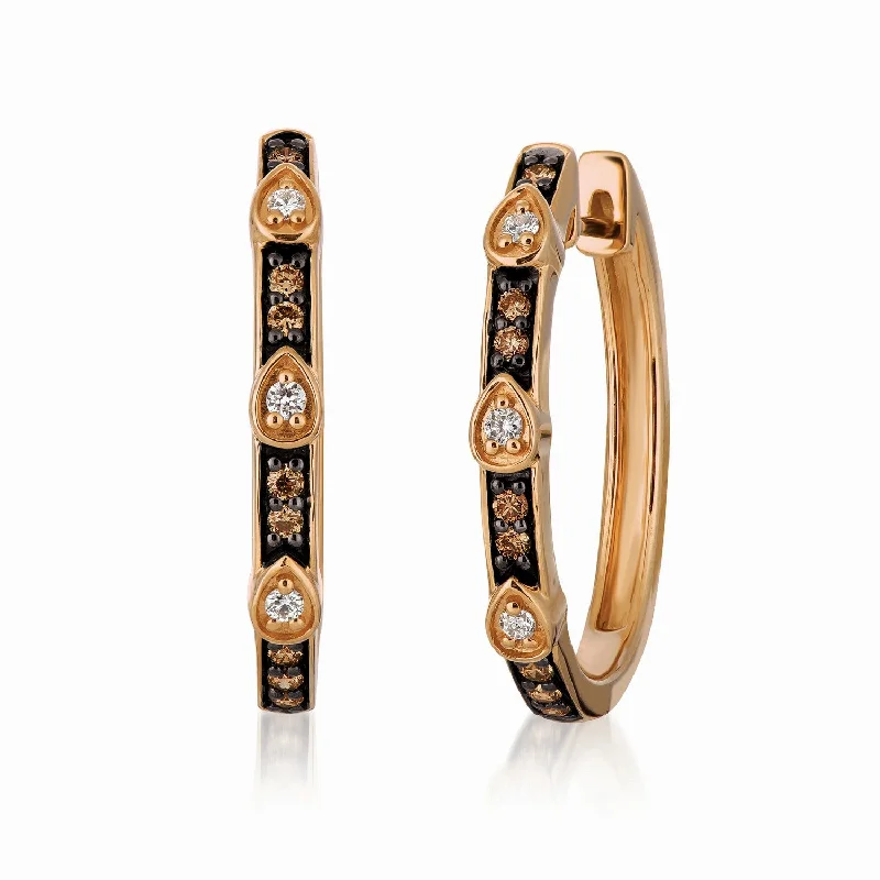 Ladies eternal infinity earrings -Le Vian Chocolatier® Earrings TQXI 23