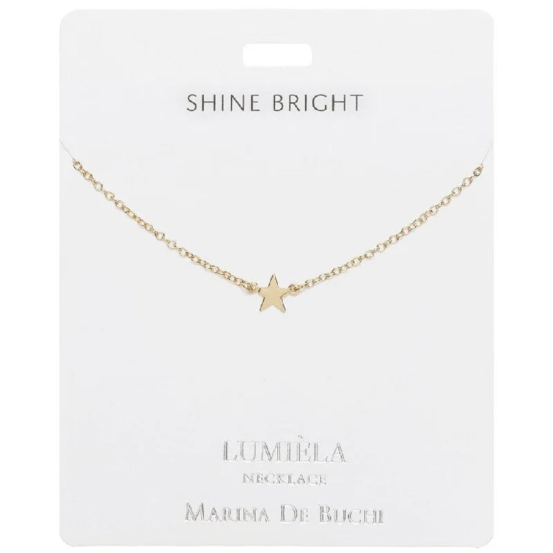 Ladies Necklaces for Dream Glow-Lumiela Necklace: "shine bright" -Star