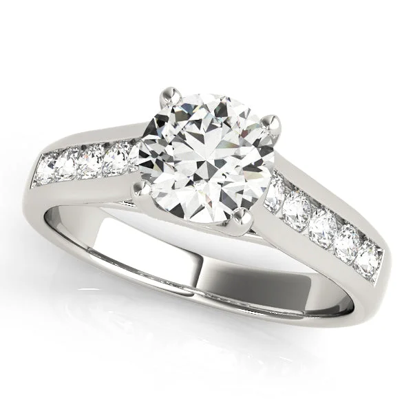 Ladies carefree boho wedding rings -Trellis Diamond Engagement Ring