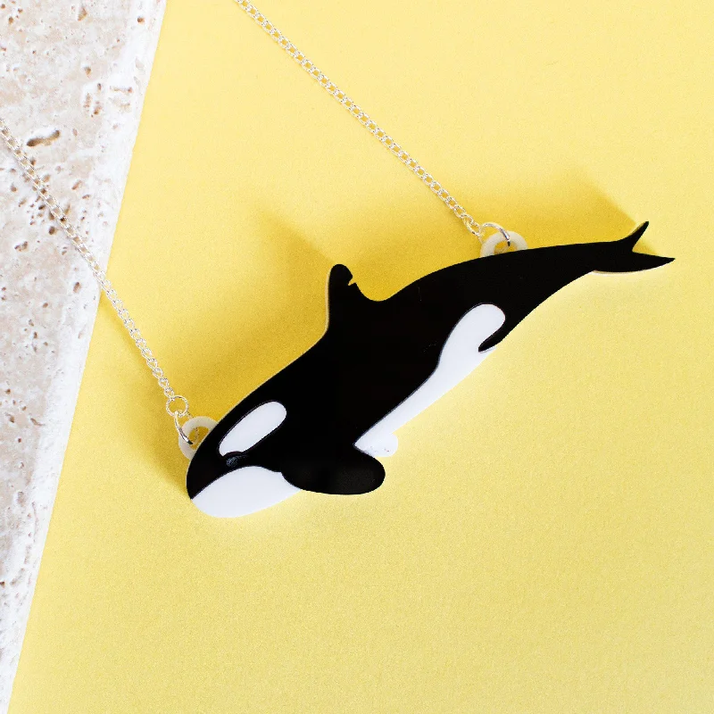 Ladies Necklaces for Mentor Glow-Orca Necklace