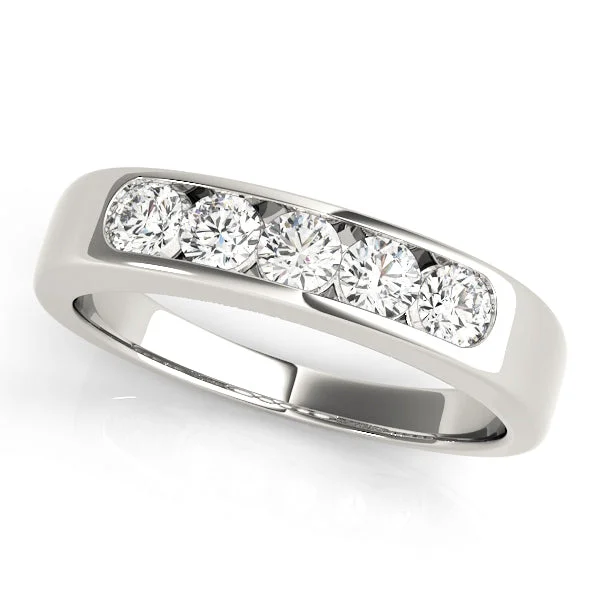 Ladies carefree boho wedding rings -Diamond Wedding Ring