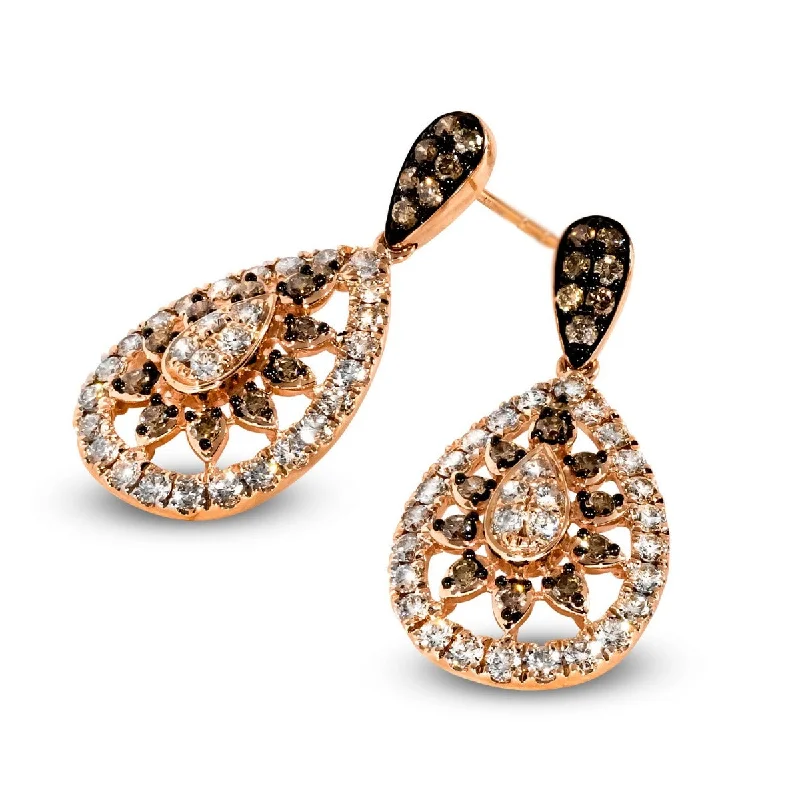 Ladies refined office earrings -Le Vian Creme Brulee® Diamond Earrings WJMH 19