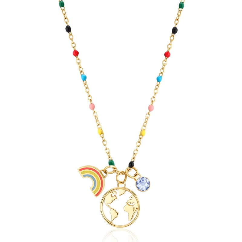 Ladies Necklaces for Bridal Glow-CHAKRA - NECKLACE