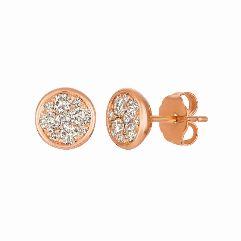 Ladies sleek climber earrings -Le Vian Creme Brulee® Diamond Earrings TRKT 57