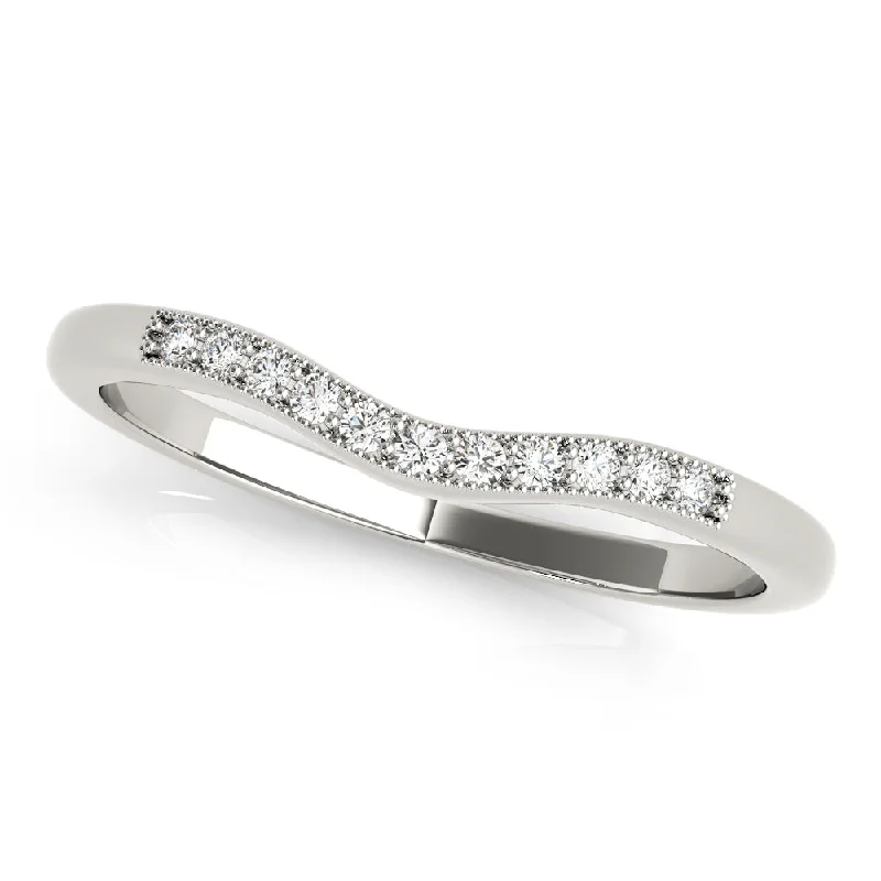 Ladies timeless vintage wedding rings -Diamond Wedding Ring