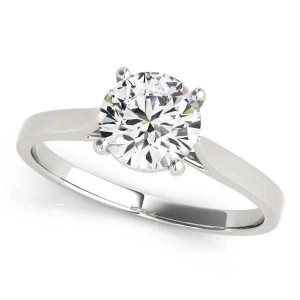 Ladies dazzling shimmer wedding rings -Solitaire Diamond Engagement Ring