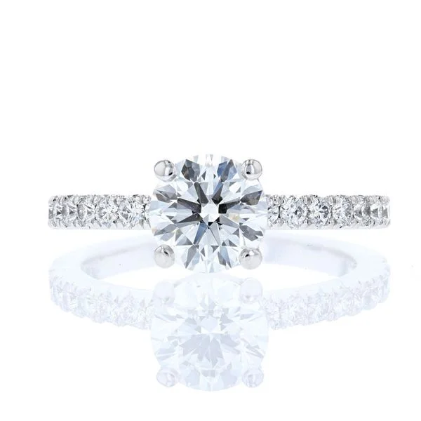 Ladies lifelong bond wedding rings -Classic Engagement Ring