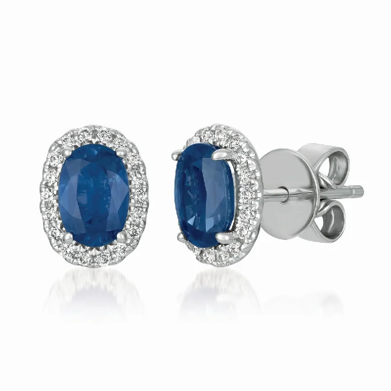 Ladies glowing opal earrings -Le Vian  Blueberry Sapphire™ and Diamond Earrings TRGO 11