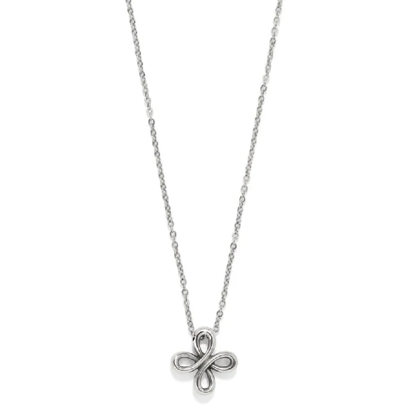 Ladies Necklaces with Crescent Spark-Brighton : Interlok Curve Necklace