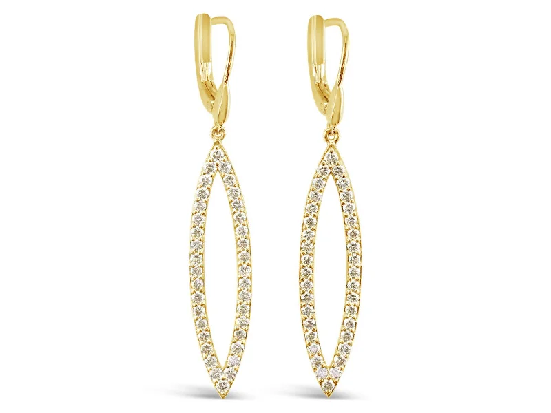 Ladies initial glow earrings -Le Vian Creme Brulee® Diamond Earrings in 14K Honey Gold™ WJKC 7