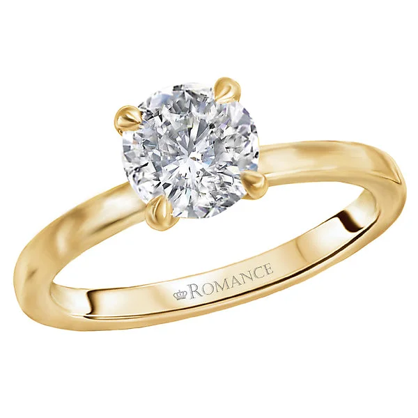 Ladies maternal bond wedding rings -Diamond Semi-Mount Engagement Ring