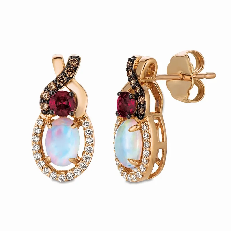 Ladies companion bond earrings -Le Vian Opal Chocolatier® Earrings NUDEPALETTE  TQTI 71