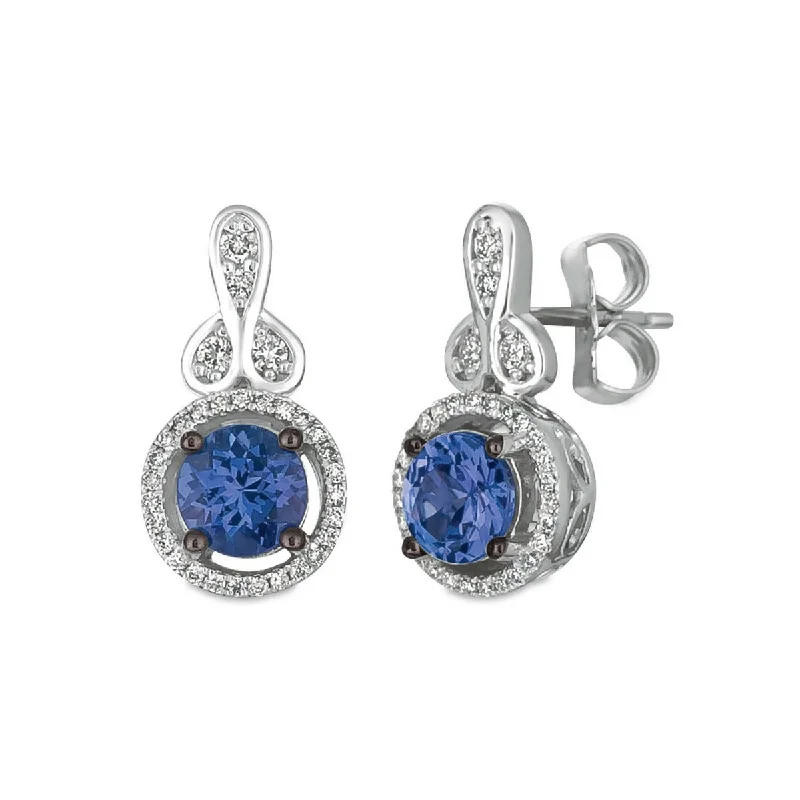 Ladies sunny breeze earrings -Le Vian® Blueberry Tanzanite® and DiamondEarrings TRKT 26